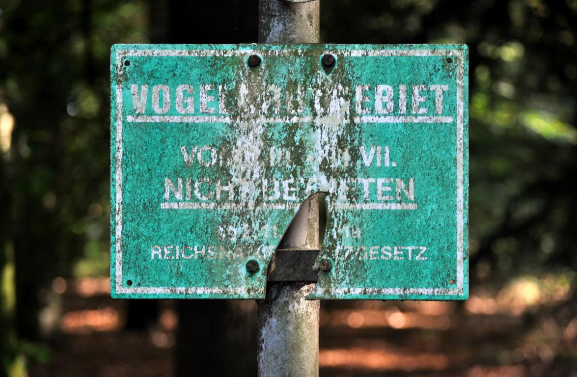 Altes Schild
