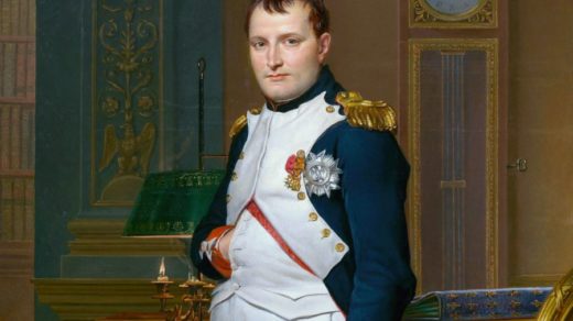 Napoleon mit Hand in der Weste