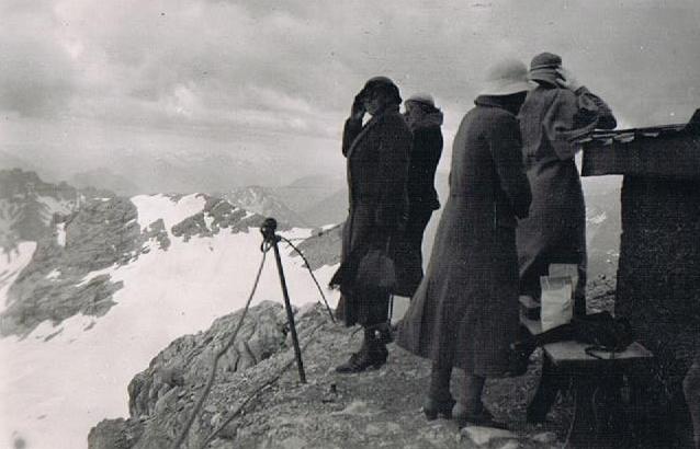 Zugspitze früher: 1935